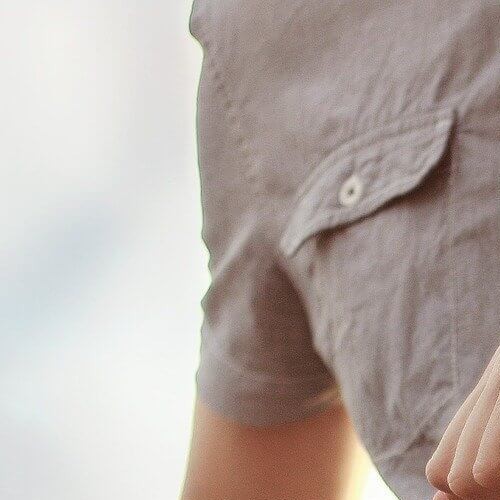 Mans arm